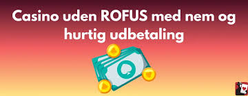 Udenlandske Casino Uden ROFUS - Spil Sikkert og Gratis